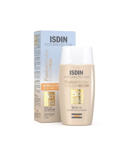 ISDIN FUSION WATER COLOR LIGHT SPF+50 50ML