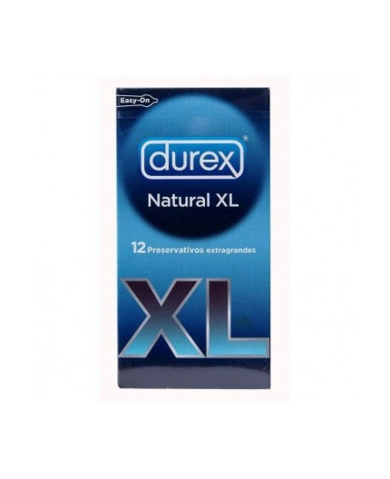 DUREX NATURAL XL 12 PRESERVATIVOS