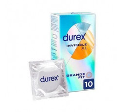 DUREX PRESERVATIVOS INVISIBLE XL 10UDS