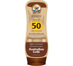 AUSTRALIAND GOLD LOCION SPF+50 BRONCE 237ML